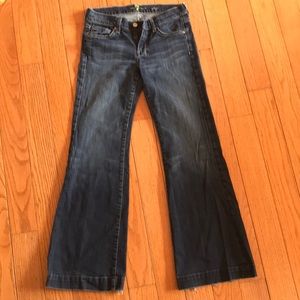 GUC size 25 Seven for Mankind Dojo Jeans